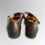 Crocodile Leather Buckle Sandals-alt2