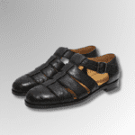 Ostrich Leather Buckle Sandals-alt2