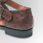 Ostrich Leather Buckle Sandals-alt13