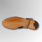 Ostrich Leather Buckle Sandals-alt8