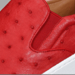Ostrich Leather Slip-On Sneakers-alt5