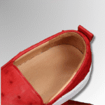 Ostrich Leather Slip-On Sneakers-alt4