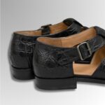 Crocodile Leather Buckle Sandals-alt11