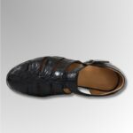 Crocodile Leather Buckle Sandals-alt13