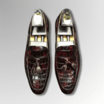 Patina crocodile tassel loafers-alt2