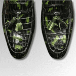 Patina crocodile tassel loafers-alt10