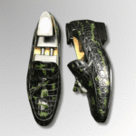 Patina crocodile tassel loafers-alt5