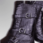 crocodile triple buckle boots-alt2
