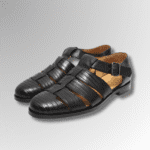 Lizard Leather Buckle Sandals-alt11