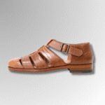 Lizard Leather Buckle Sandals-alt8