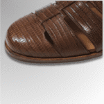 Lizard Leather Buckle Sandals-alt3