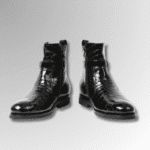 Crocodile Side Buckle Boots-alt4
