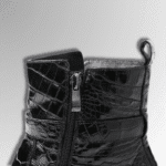 Crocodile Side Buckle Boots-alt3