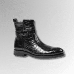 Crocodile Side Buckle Boots-alt2