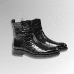 Crocodile Side Buckle Boots-alt8