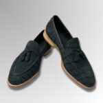 Crocodile Nubuck Tassel Loafers-alt8
