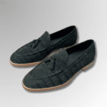 Crocodile Nubuck Tassel Loafers-alt2