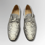Python Snake Skin Penny Loafers