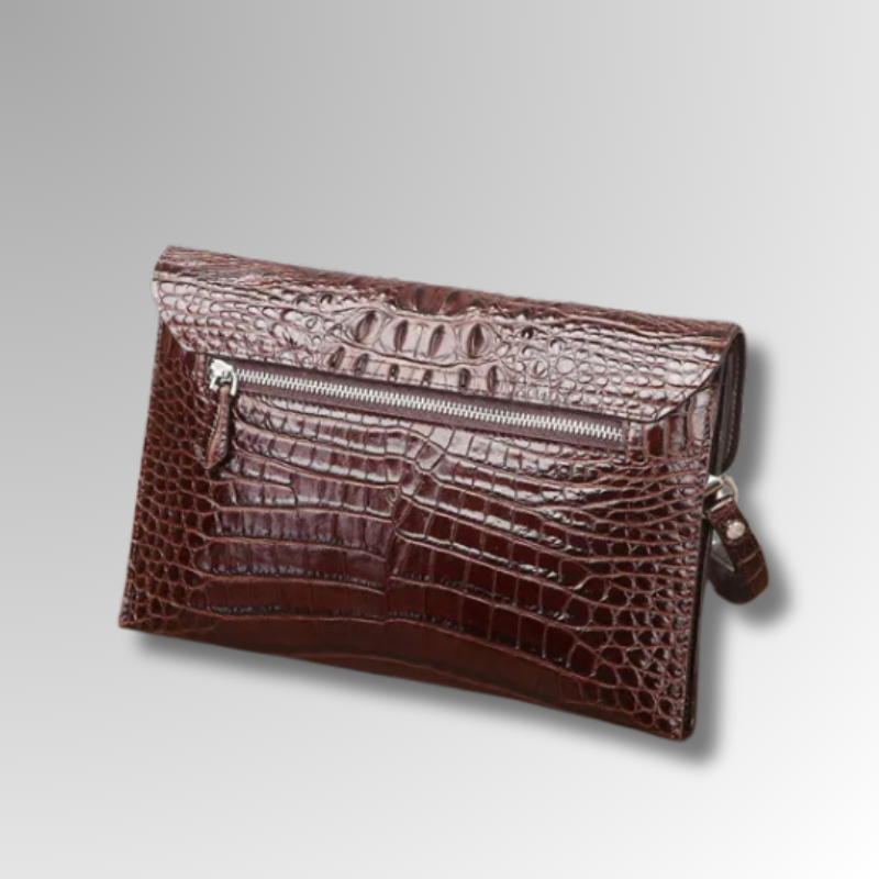 Crocodile Signature Clutch-alt3