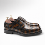 Handpainted Alligator Brogue Shoes