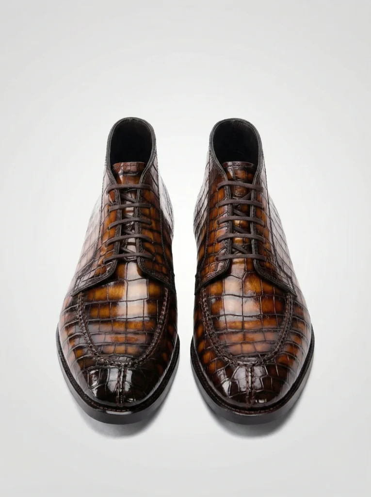 Alligator Derby Boots