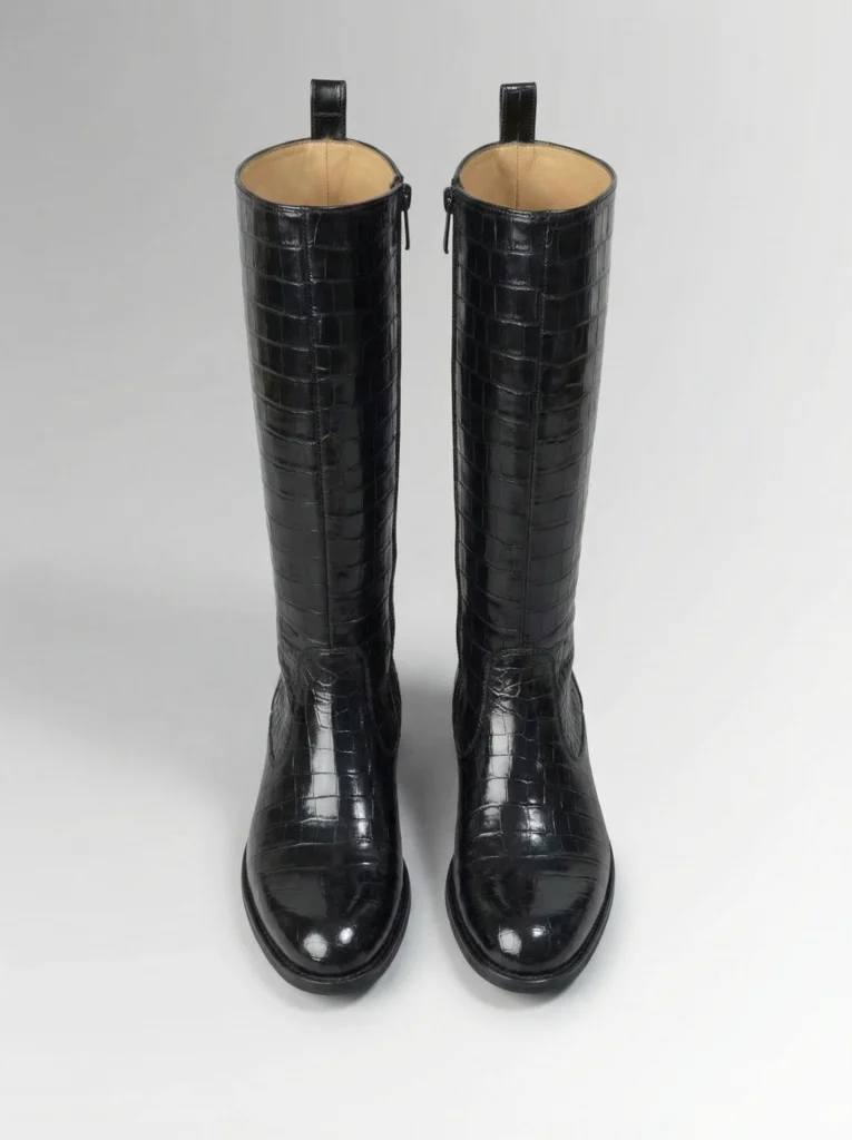 Alligator High Boots