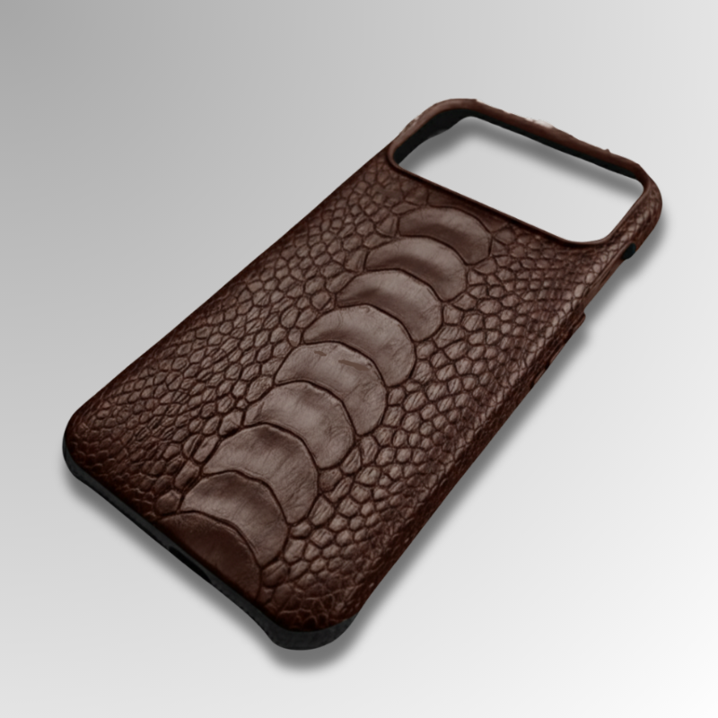 Ostrich Foot Leather iPhone Case-alt3
