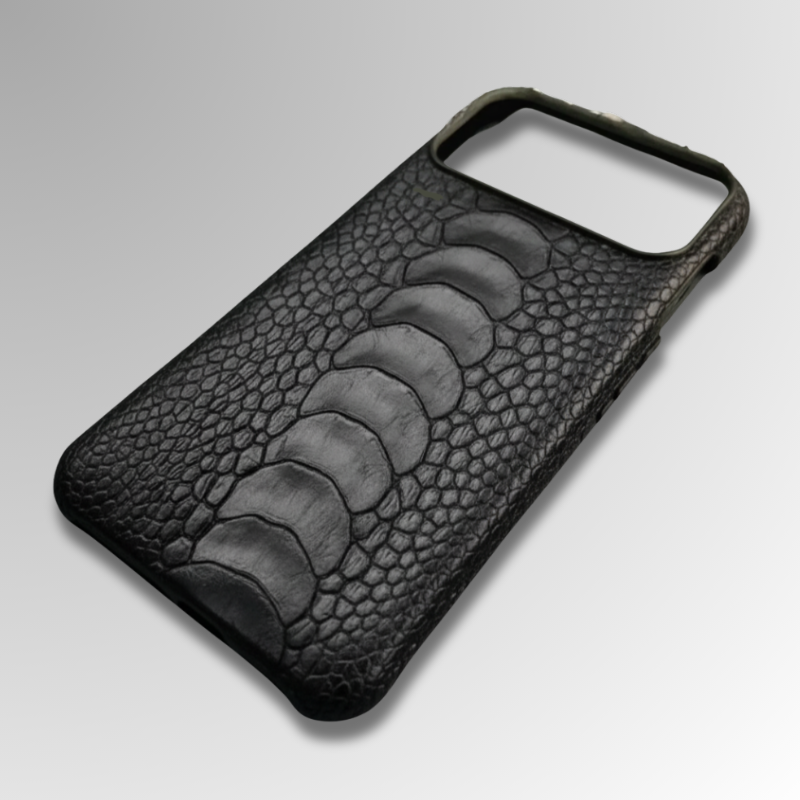 Ostrich Foot Leather iPhone Case-alt2