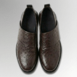 Ostrich Elastic Slip-Ons