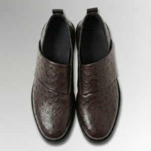 Ostrich Elastic Slip-Ons