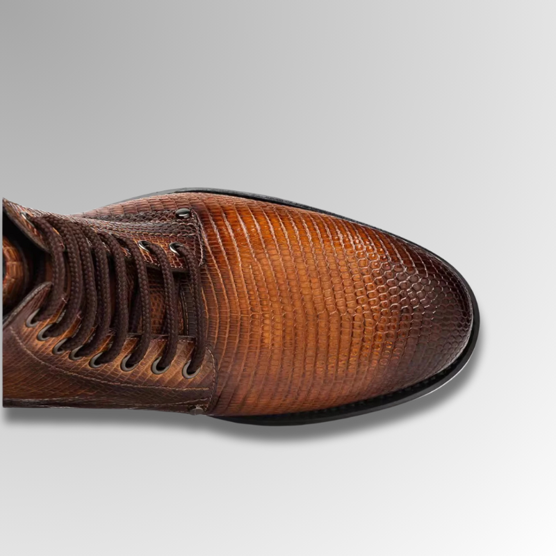Lizard Leather Boots-alt2
