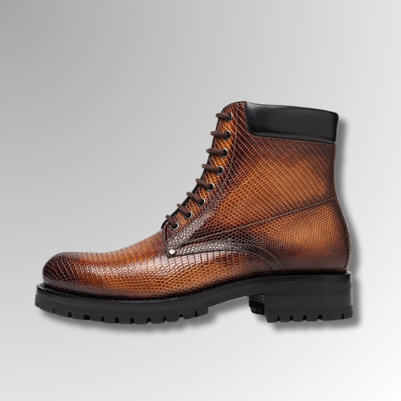 Lizard Leather Boots-alt4