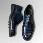 Blue Patina Crocodile Derby-alt3