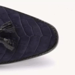 Midnight Crocodile Tassel Loafers-alt8