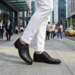 Ostrich Leather Velcro Shoes-alt12