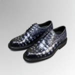 Hand-Painted Crocodile Derby Shoes-alt6