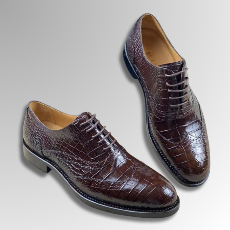 Crocodile Wingtip Oxford-alt4