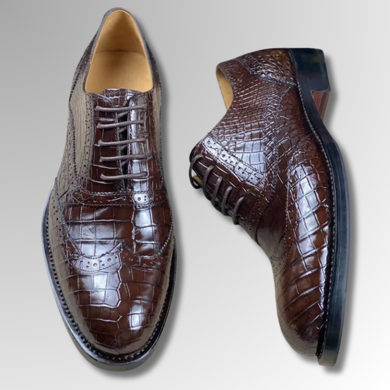 Crocodile Wingtip Oxford-alt2