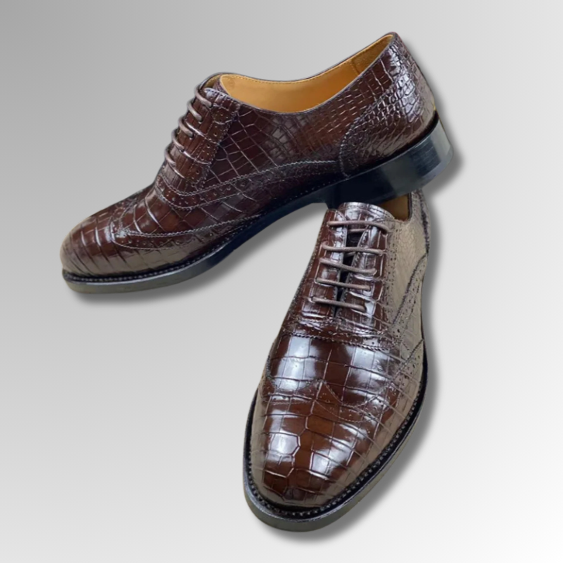 Crocodile Wingtip Oxford-alt3