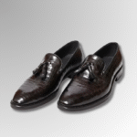 Crocodile Tassel Loafers