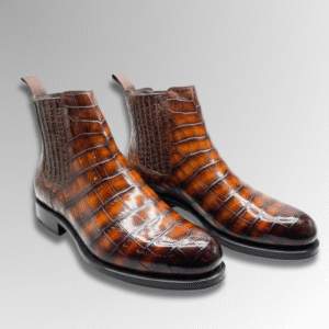 Cognac Crocodile Chelsea