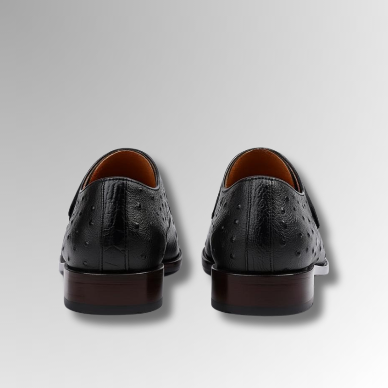 Ostrich Leather Velcro Shoes-alt9