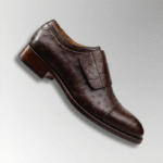 Ostrich Leather Velcro Shoes-alt4