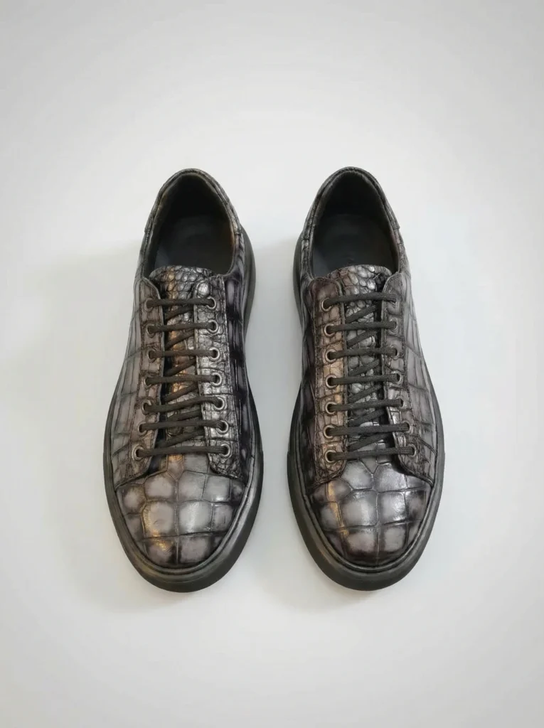 Alligator Graphite Sneakers
