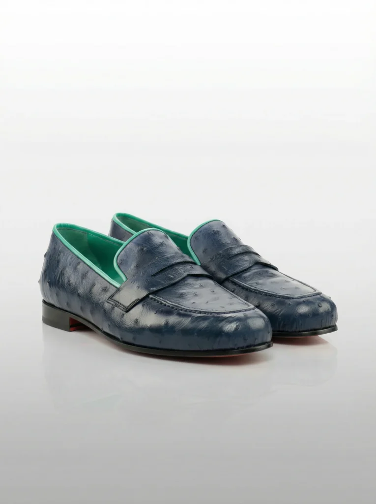 Ostrich Riviera Loafers
