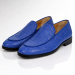 stingray leather loafers