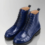Luxury Combat Alligator Boots