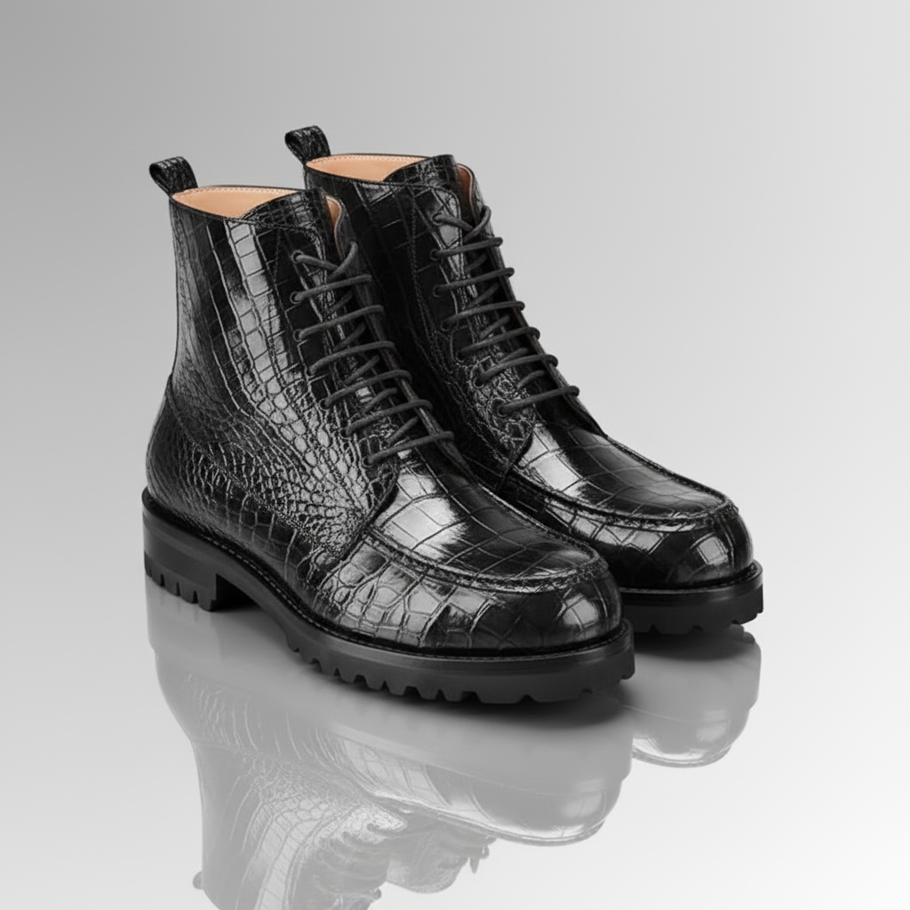 Combat Crocodile Boots