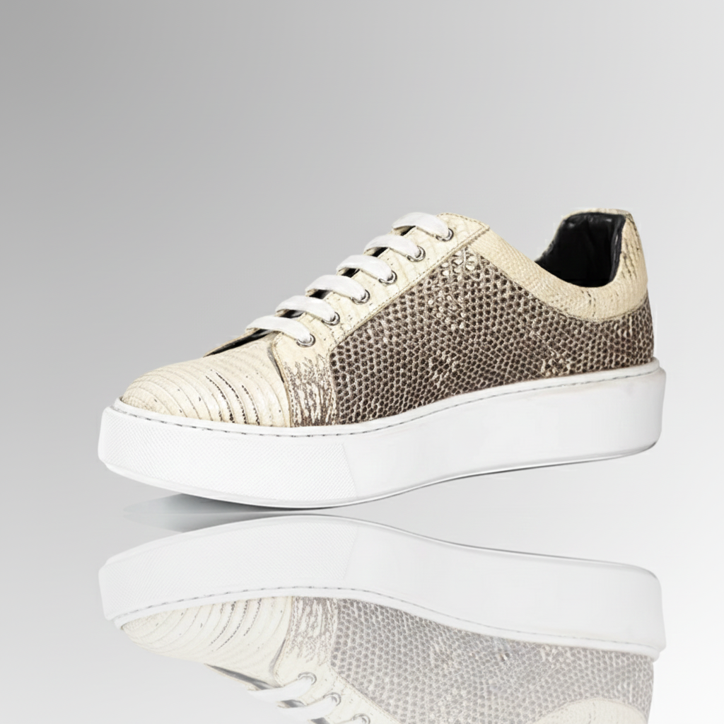 Lizard Leather Sneakers-alt4
