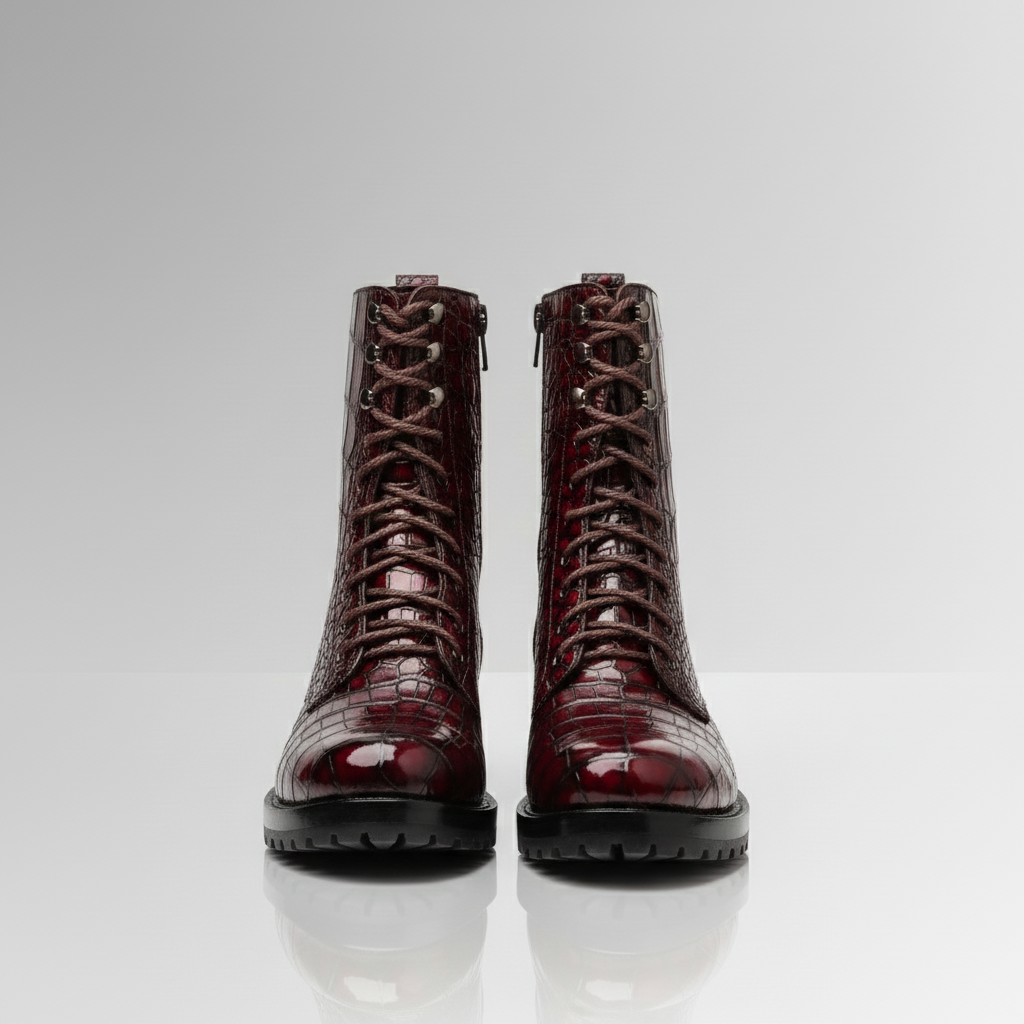 Crocodile Commando Boots-alt8